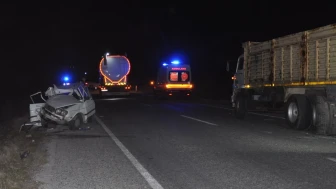 Manisa'da trafik kazası: 1 ölü, 3 yaralı