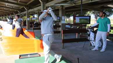 Profesyonel golfçülerin kullandığı trackman teknolojisi Antalya'da hayata geçirildi