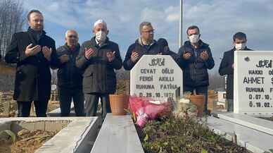 ZONGULDAK - AA muhabiri Ferdi Akıllı kabri başında anıldı