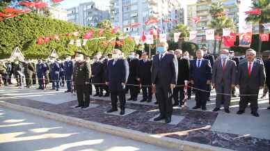 ADANA - Atatürk'ün Adana’ya gelişinin 99. yıl dönümü kutlandı