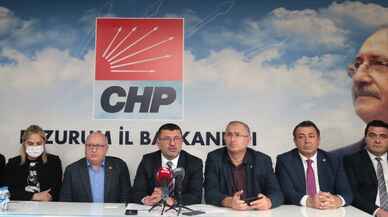 CHP'li Veli Ağbaba "esnaf masası" heyetiyle ziyaret ettiği Erzurum'da konuştu: