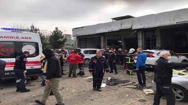 Diyarbakır'da sanayi sitesinde bir iş yerinde patlama meydana geldi