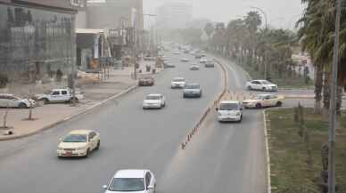 Erbil'de toz fırtınası sonrası 20 kişi nefes darlığı şikayetiyle hastaneye başvurdu