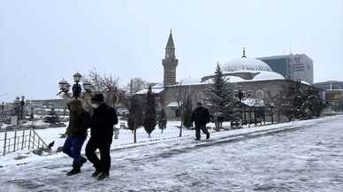 ERZURUM - Doğu Anadolu'da kar ve soğuk hava etkili oluyor