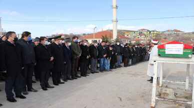 İstanbul'da vefat eden Kıbrıs gazisi Afyonkarahisar'da son yolculuğuna uğurlandı