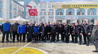 KONYA - Okullarda deprem tatbikatı yapıldı