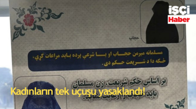 Taliban'dan Afgan kadınların uçuşuna kısıtlama!