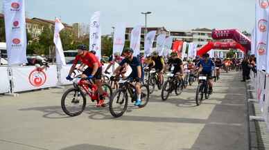 9. Manavgat UCI Dağ Bisikleti Maratonu başladı