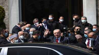 Cumhurbaşkanı Erdoğan, cuma namazını Ayasofya-i Kebir Camii'nde kıldı