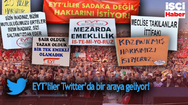 EYT'liler 'Kazanılmış hakkımızı istiyoruz' diyerek bir araya geliyor!