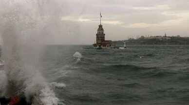 İstanbul'a fırtına uyarısı