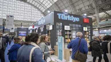 Londra Kitap Fuarı'nda "Türkiye" standı büyük ilgi gördü