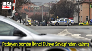 İnşaatta bomba patlamasıyla bir işçi hayatını kaybetti, bomba İkinci Dünya Savaşı'ndan kalmış