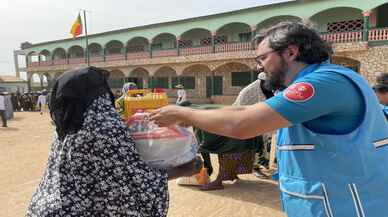 TDV, Benin'de 1500 ihtiyaç sahibinin sahur ve iftarına aş kattı