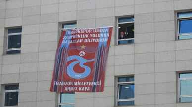 Trabzonspor bayrağı Meclis’te!