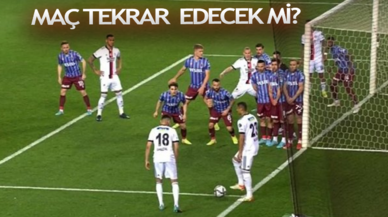 Trabzonspor-Beşiktaş maçında kural hatası var mı? Karar verildi!