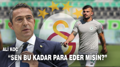 Galatasaray ile anlaşan Bardakçı'ya Ali Koç'tan tepki! 'Sen bu kadar para eder misin?'