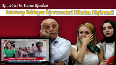 Oğuz Özat'tan öğretmenlere destek