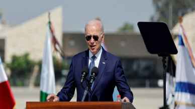 Biden, İsrailli liderle birlikte