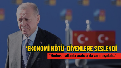 Cumhurbaşkanı Erdoğan'dan ekonomi açıklaması