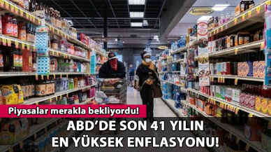 ABD'de son 41 yılın en yüksek enflasyonu!