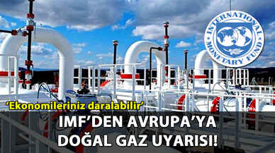 IMF'den Avrupa ülkelerine doğal gaz uyarısı!