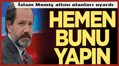 Altın fiyatları düşecek mi? İslam Memiş açıkladı