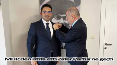 MHP'den istifa etti Zafer Partisi'ne geçti