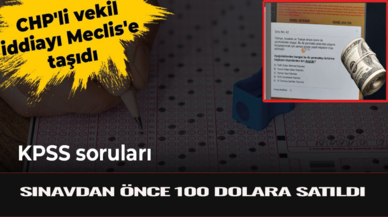 Bir skandal daha! KPSS soruları sınavdan önce 100 dolara satıldı!