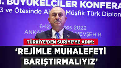 Türkiye'den Suriye'ye adım: 'Barıştırmalıyız'