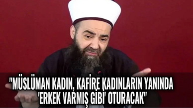 Cübbeli Ahmet: "Müslüman kadınlar müslüman olmayan kadınların yanında örtünmeli!''