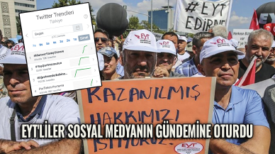 EYT'liler sosyal medyanın gündemine oturdu