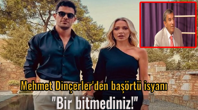 Hadise'nin eşi Mehmet Dinçerler'den başörtü isyanı: ''Bir bitmediniz''!