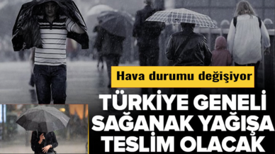 Hava durumu değişiyor! Sağanak yağış geri dönüyor