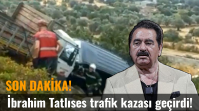 İbrahim Tatlıses trafik kazası geçirdi!