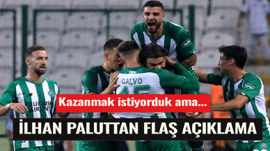 İlhan Palut'tan flaş açıklama! "Kazanmak istiyorduk ama..."