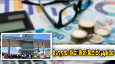 İş arayanlar dikkat! Resmi Gazetede yayınlandı