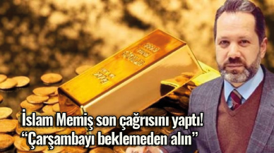 İslam Memiş son çağrısını yaptı! "Çarşambayı beklemeden alın"