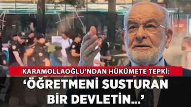 Karamollaoğlu'ndan hükümete tepki: 'Öğretmeni susturan bir devletin...'