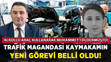 Trafik magandası kaymakamın yeni görevi belli oldu!