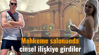 Yok artık dedirten olay! Mahkeme salonunda cinsel ilişkiye girdiler