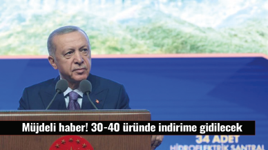 Müjdeli haber! 30-40 üründe indirime gidilecek