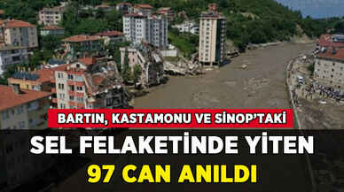 Sel felaketinin yıl dönümünde ölenler anıldı