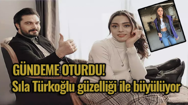 Sıla Türkoğlu güzelliği ile büyülüyor