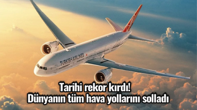 Tarihi rekor kırdı! Dünyanın tüm hava yollarını solladı