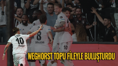 Weghorst Beşiktaş'ta ilk golünü attı