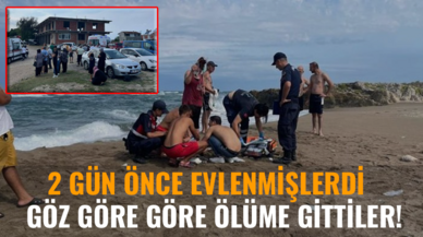 2 gün önce evlenmişlerdi, göz göre göre ölüme gittiler!