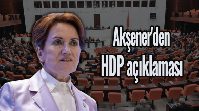 Akşener'den HDP açıklaması