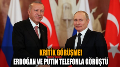 Cumhurbaşkanı Erdoğan ve Vladimir Putin arasında kritik görüşme