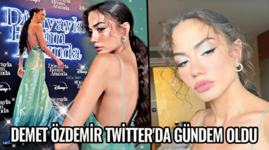 Demet Özdemir Twitter'da gündem oldu